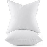 Down Feather Premium Throw Pillows with Cotton Fabric